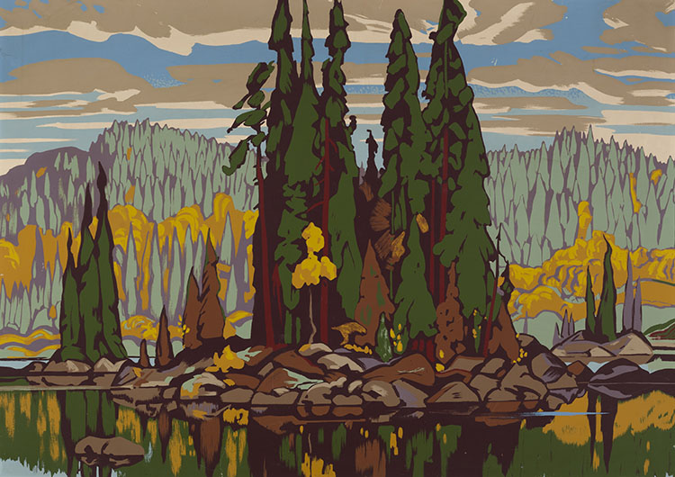 Isles of Spruce par Arthur Lismer