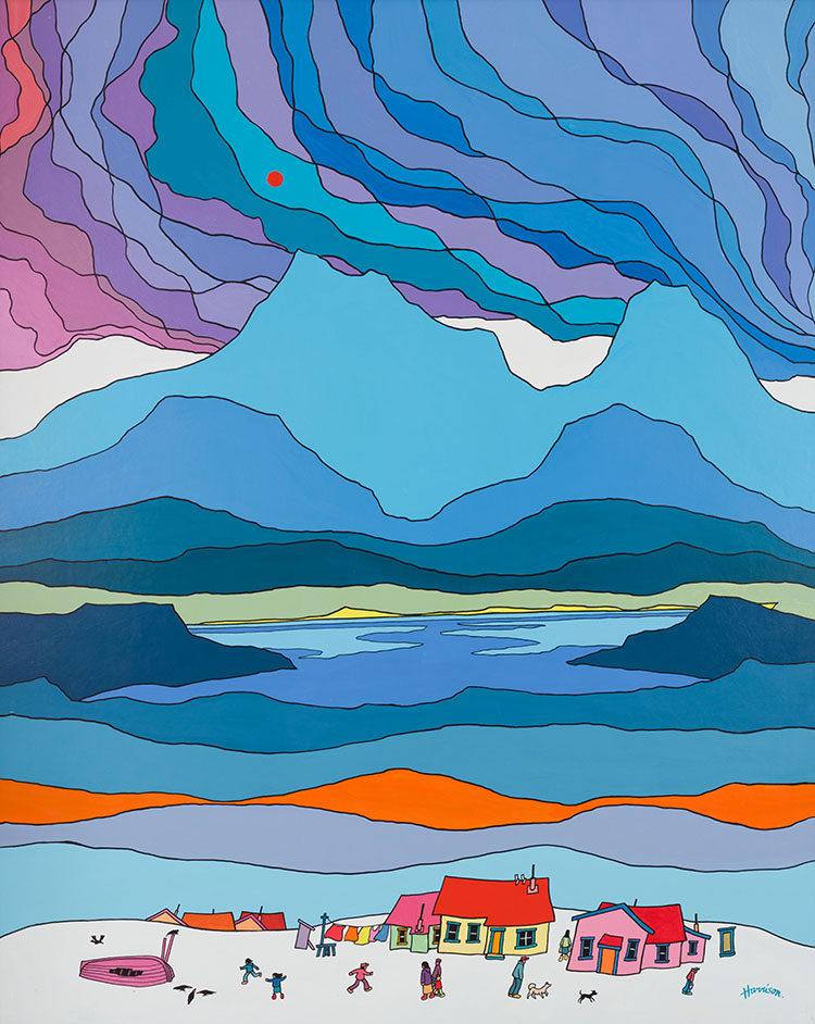 Mountains of Hope by Ted Harrison