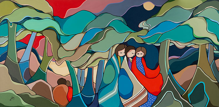 Awakening of Spring by Daphne Odjig