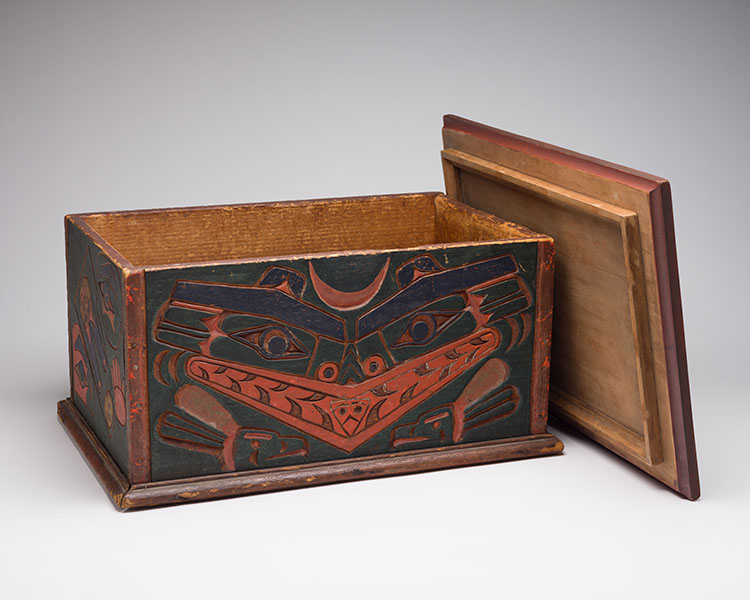 Kwakiutl Chest, 19th Century by  Early Northwest Coast Artist