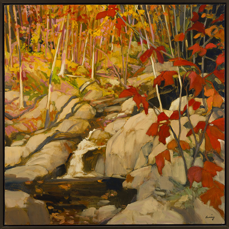 Luskville Falls, Autumn by Philip Craig