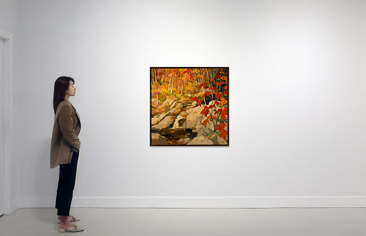 Luskville Falls, Autumn by Philip Craig