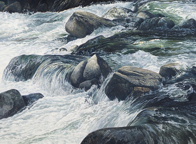 Riverscape #2, Yosemite by Ronald (Ron) William Bolt