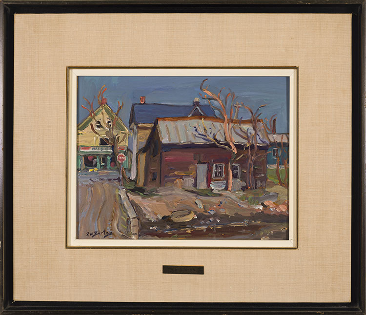 Late Spring - Street Scene, Village of Metcalfe, Ont. by Ralph Wallace Burton