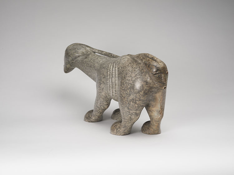 Bear Spirit with Tail by David Ruben Piqtoukun