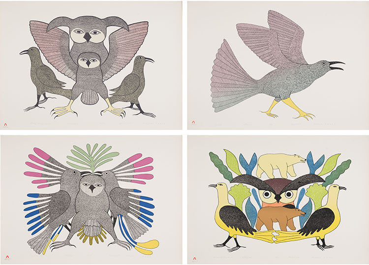 Theo Waddington Commissioned Portfolio by Kenojuak Ashevak