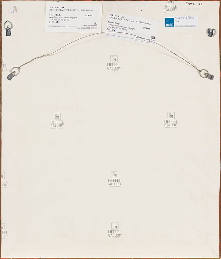Seated Lady by William Percival (W.P.) Weston