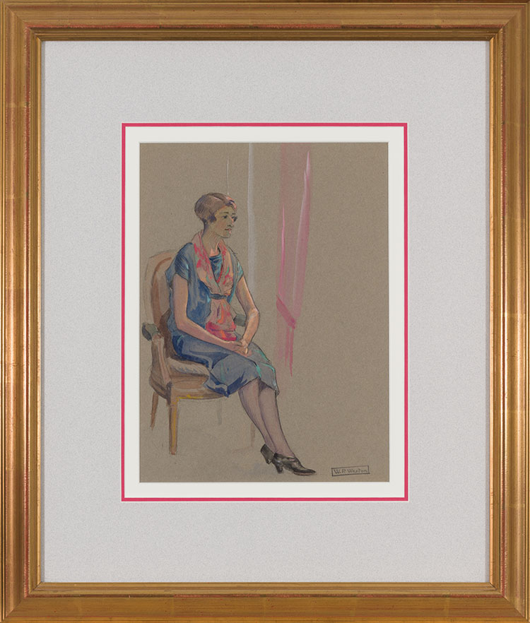 Seated Lady by William Percival (W.P.) Weston