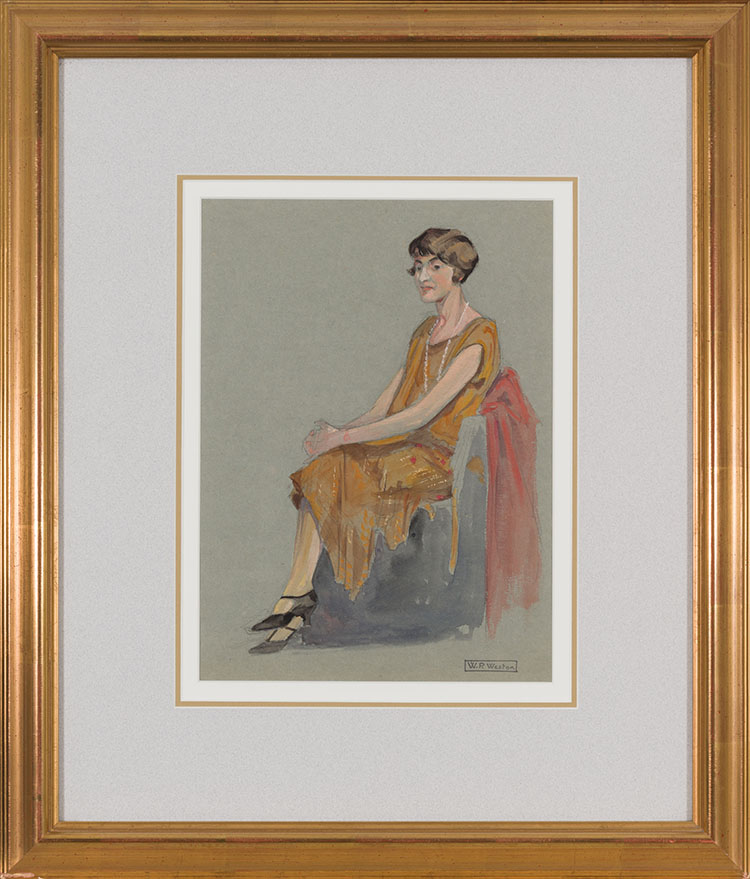 Seated Lady by William Percival (W.P.) Weston