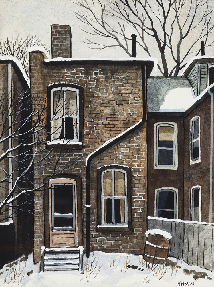 Back of Carlton St. by John Kasyn