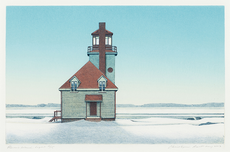 Flower's Island Light par Christopher Pratt