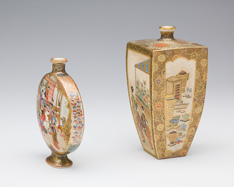 Two Satsuma Vessels, Meiji Period, Circa 1900 by  Japanese Art
