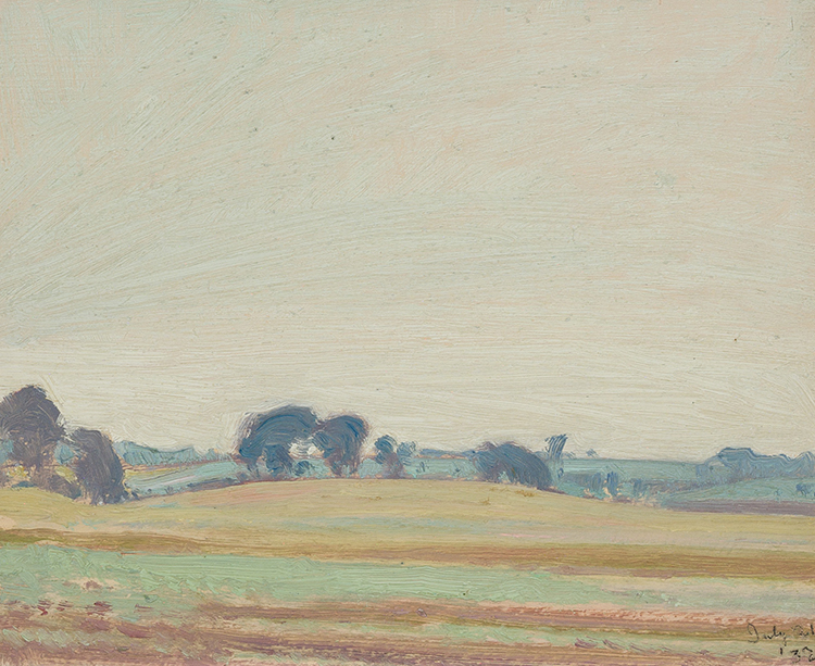 Hazy Weather, Thornhill by James Edward Hervey (J.E.H.) MacDonald