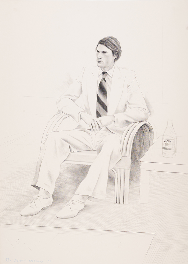 Joe McDonald par David Hockney