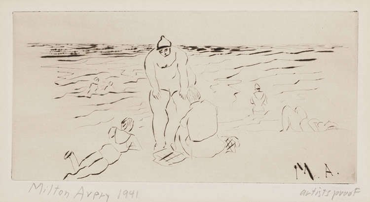 Bathers par Milton Avery