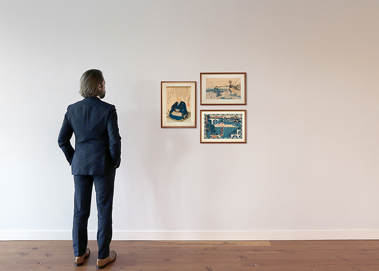 Three Woodblock Prints by  Japanese School