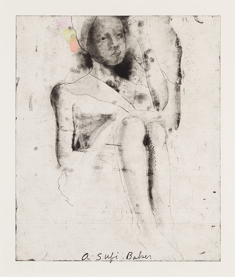 A Sufi Baker by Jim Dine