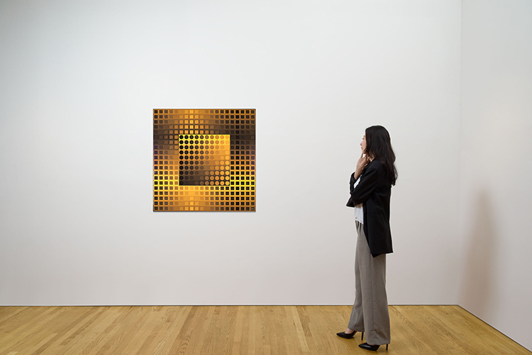 Monocolor Yellow/Yellow by Victor Vasarely