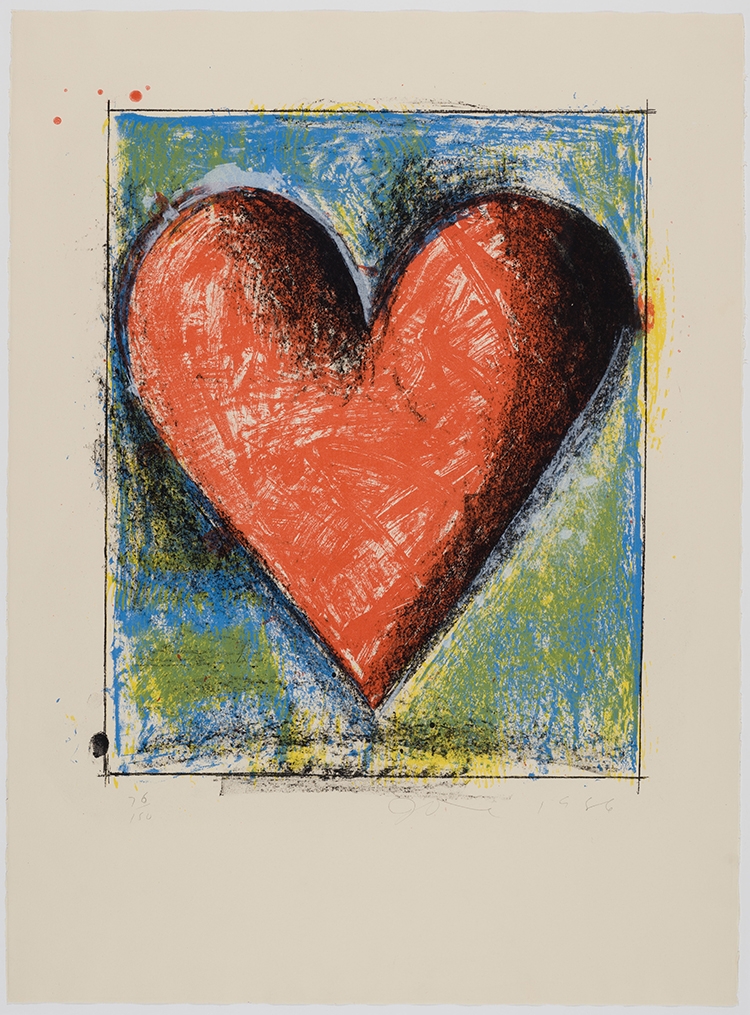 Carnegie Hall Heart by Jim Dine