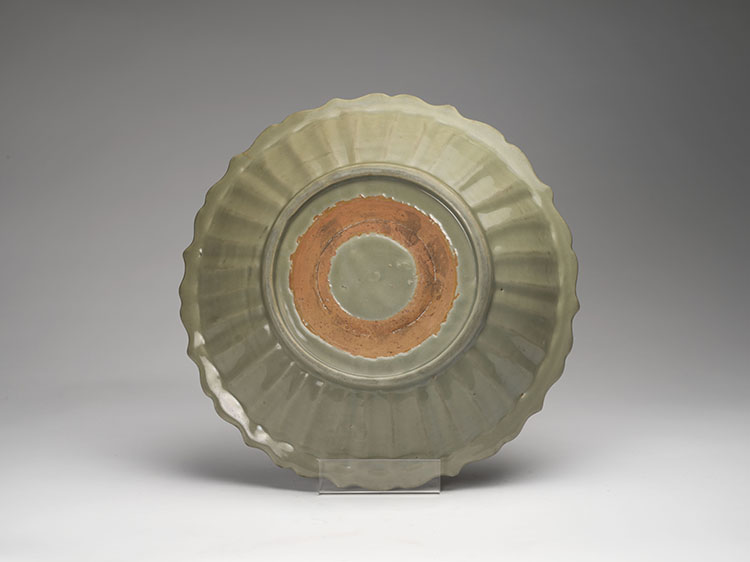 A Chinese Longquan Celadon Barbed-Rim Dish, Ming Dynasty, 15th/16th Century by  Chinese Art