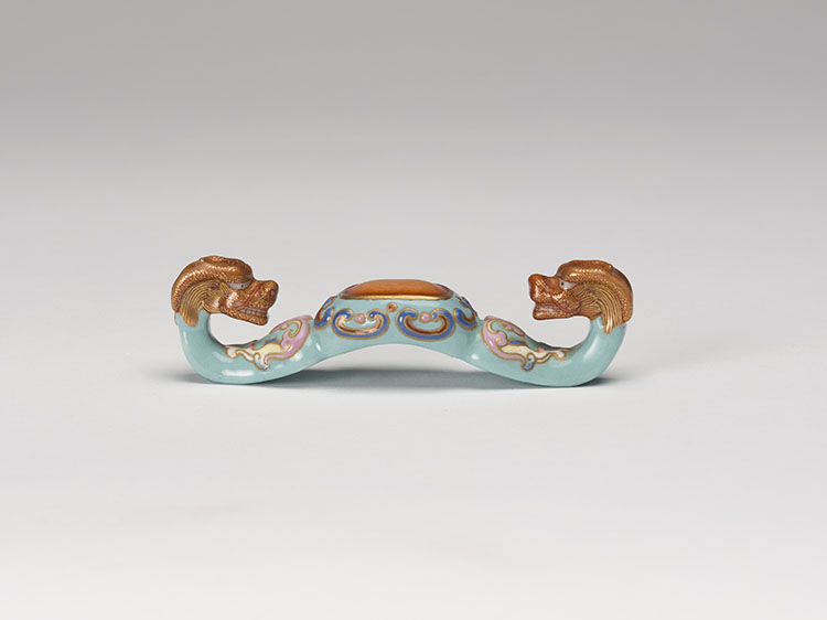A Chinese Famille Rose Belthook, Qianlong Mark by  Chinese Art