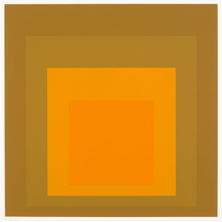 SP XI by Josef Albers
