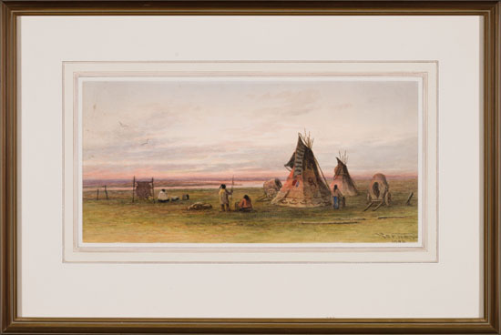 Indian Camp par Frederick Arthur Verner