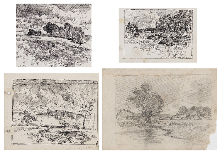 Collection of Landscape Sketches par Homer Ransford Watson