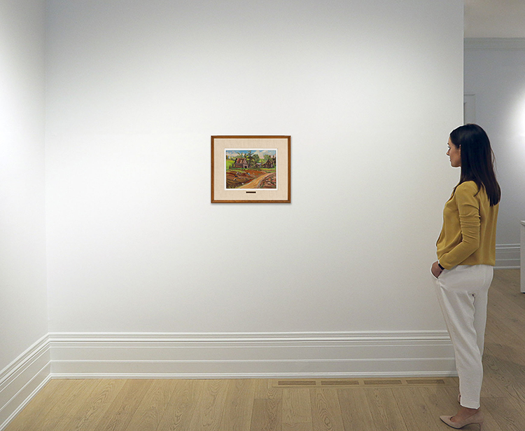 Farm, Quebec by Alexander Young (A.Y.) Jackson