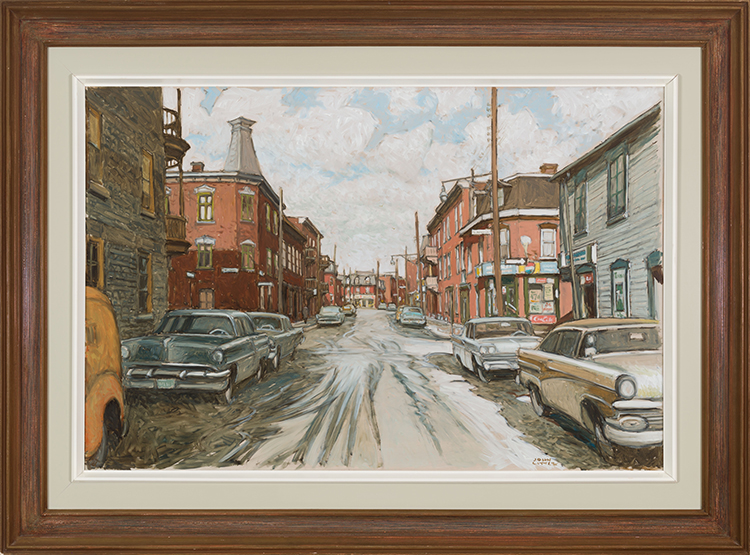 Rue Ste. Emile at rue Turgeon by John Geoffrey Caruthers Little