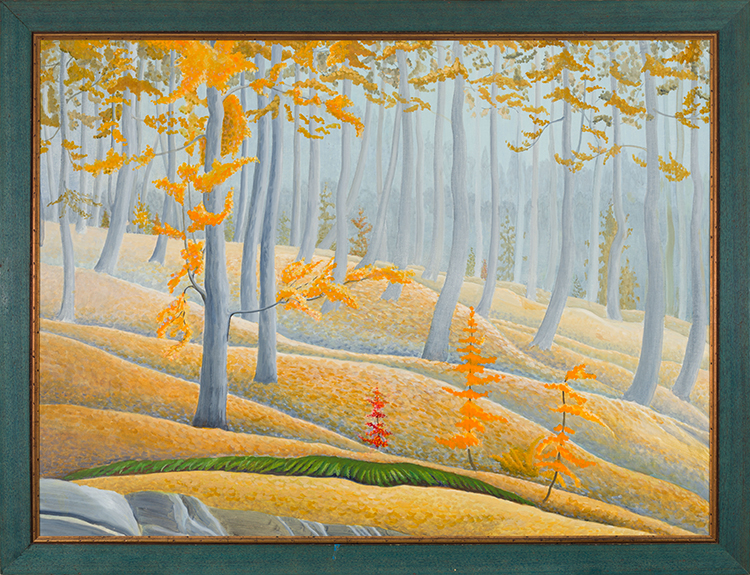 Autumn Mists Among Algonquin Maples par Donald M. Flather