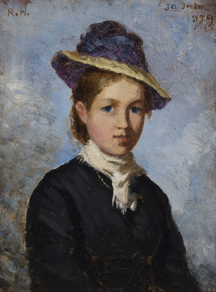 Portrait of a Young Girl by Robert Harris