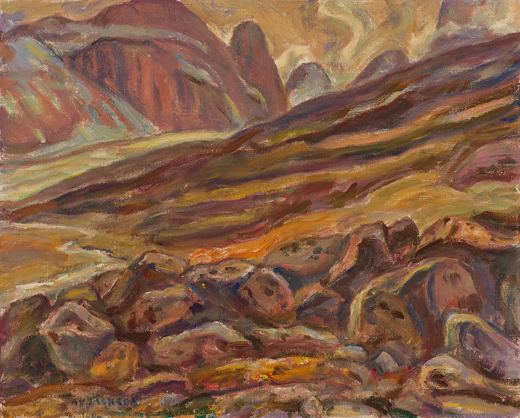Mount Asgard, Baffin Island by Alexander Young (A.Y.) Jackson