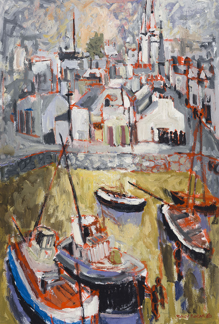Mousehole, Cornwall par Molly Joan Lamb Bobak