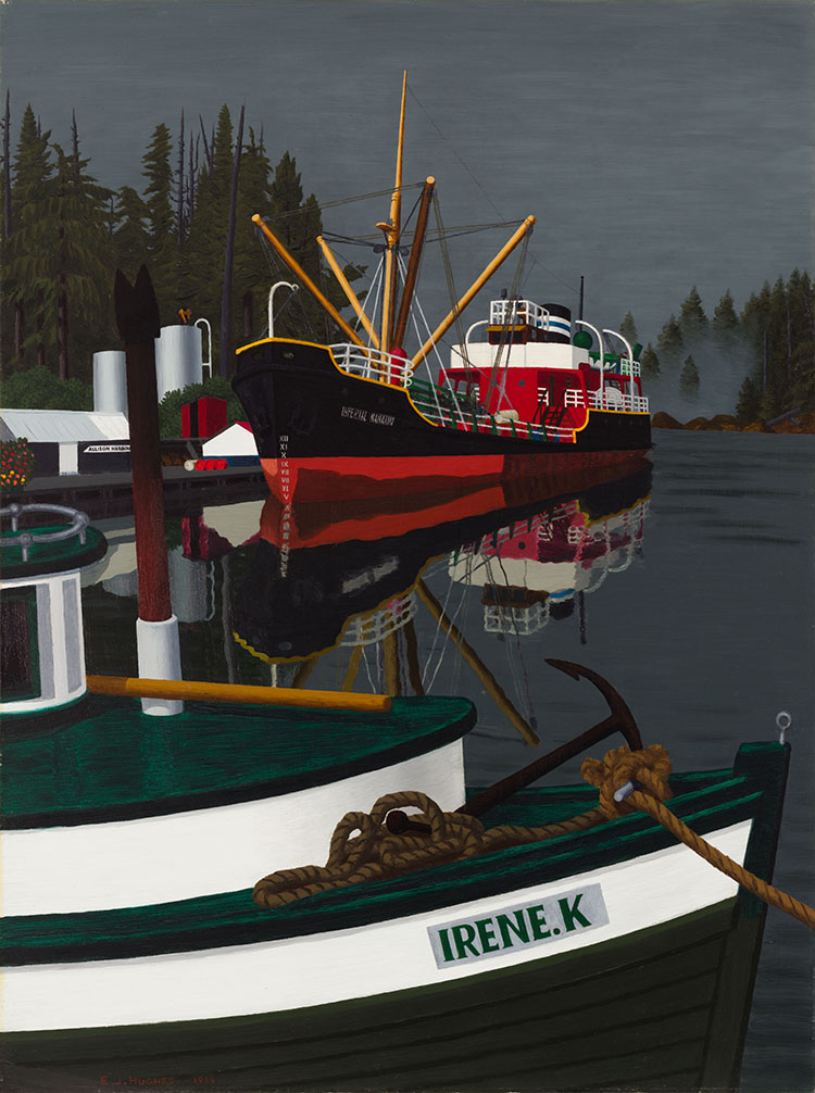Allison Harbour by Edward John (E.J.) Hughes