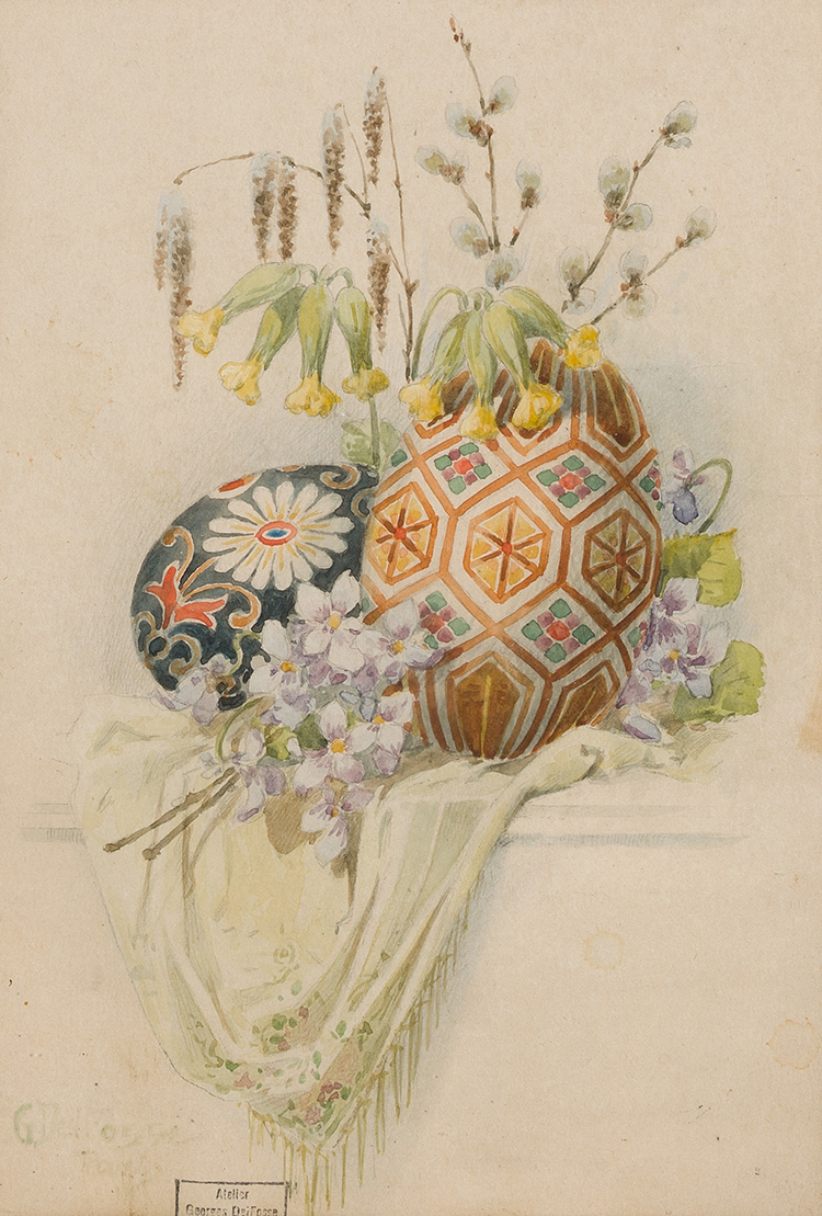 Easter Eggs par Georges Marie Joseph Delfosse