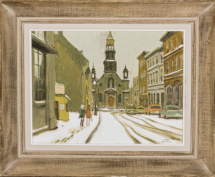 Old Bonsecours Church, rue Bonsecours, Montréal by John Geoffrey Caruthers Little