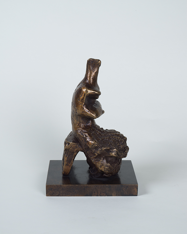 Seated Woman: Shell Skirt by Henry  Moore