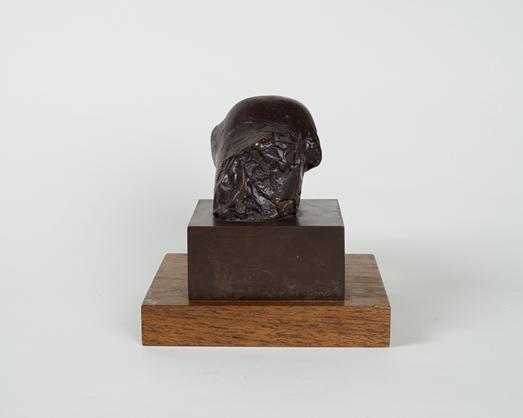 Dog's Head par Henry  Moore