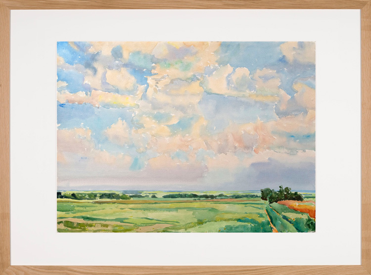Road into a Field (AP-030-92) par Dorothy Knowles