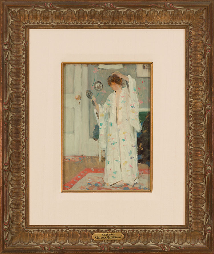 Study, Paris (Katherine Irwin) by Clarence Alphonse Gagnon