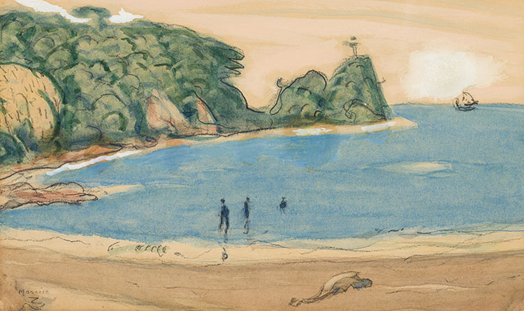A Bathing Cove, Trinidad by James Wilson Morrice