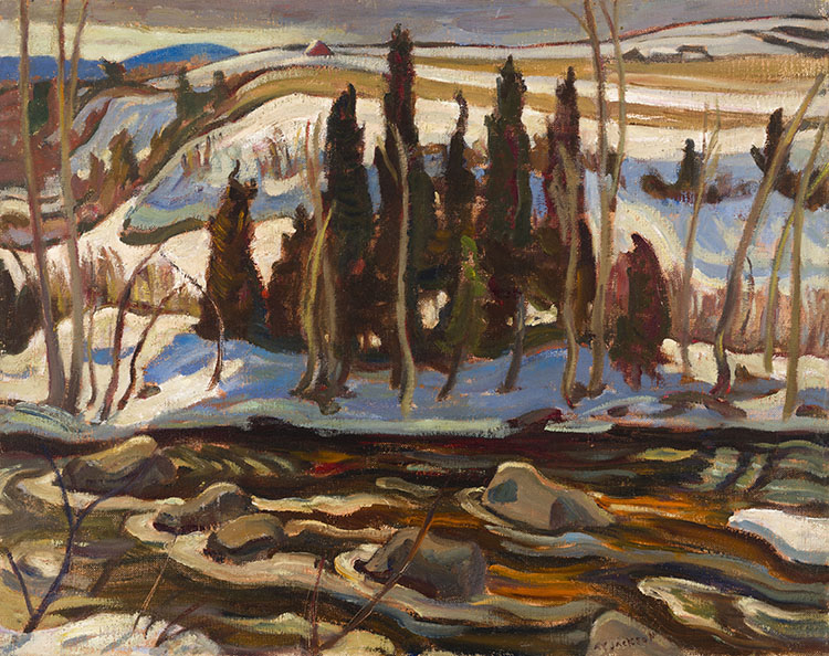 April in the Laurentians by Alexander Young (A.Y.) Jackson