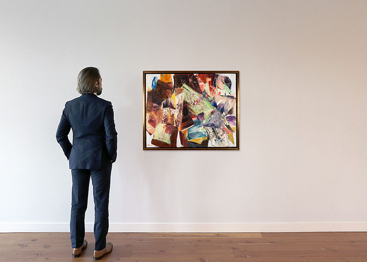 Composition by Marcelle Ferron