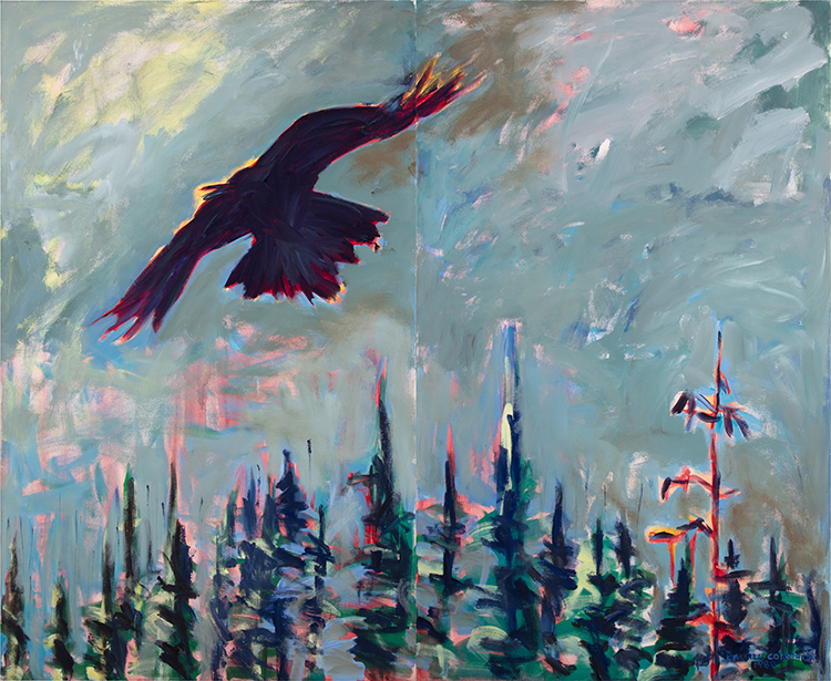 Tunnel Mountain (Raven) par Laurel Cormack