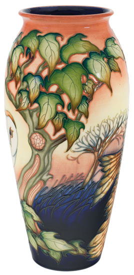 Owl Vase par Philip Gibson