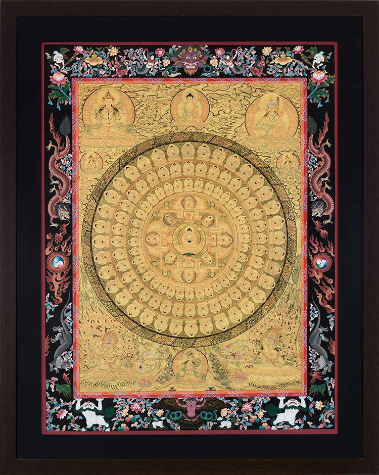 Mandala of Buddha Akshobya par Romio Shrestha