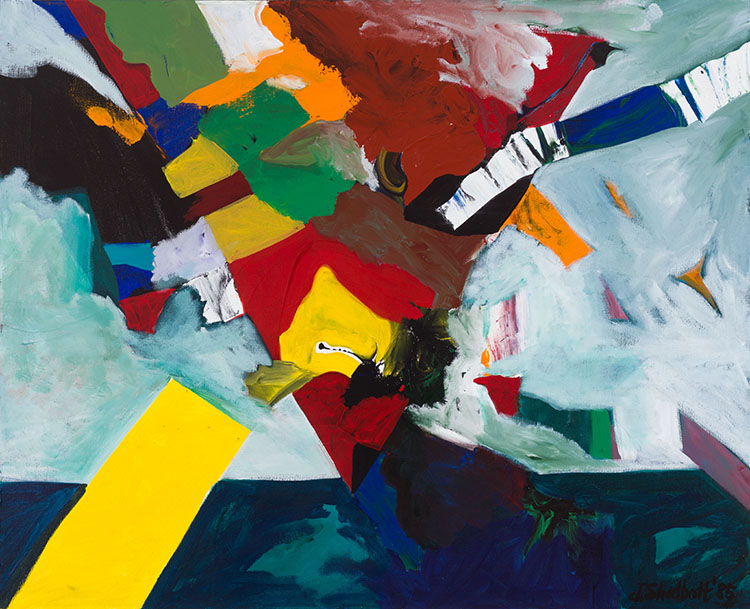 Abstract Sketch #2 (Big V Abstraction) by Jack Leonard Shadbolt