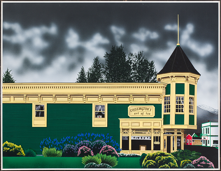 Tea House by David Allen Thauberger
