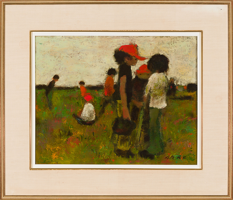 Untitled (Ball Players) by William Arthur Winter